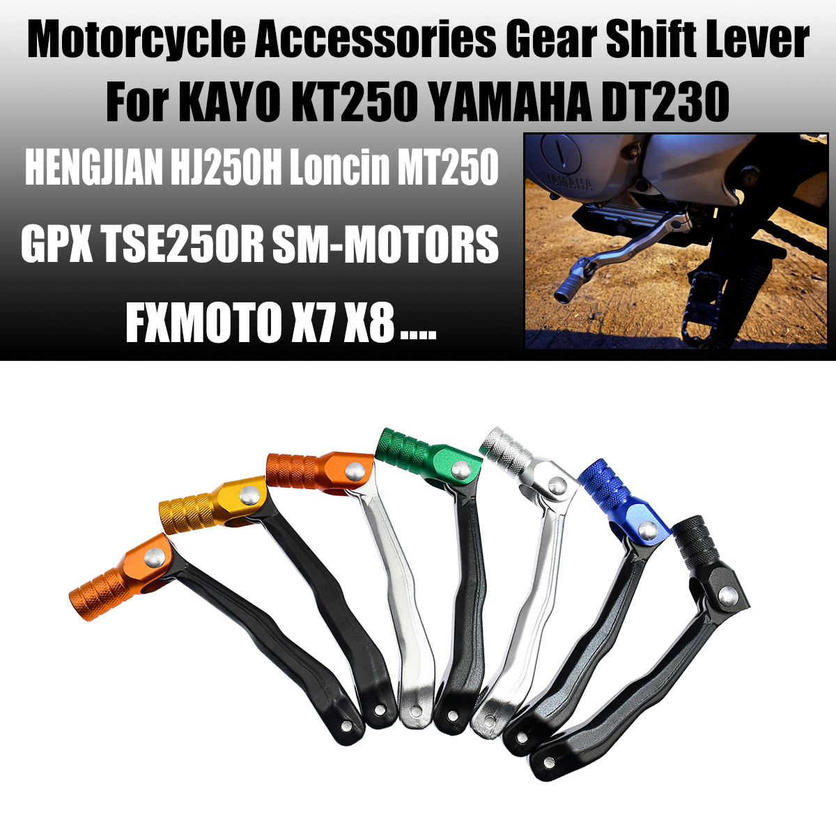 Motorcycle Gear Yamaha - Motorcycle Accessories Gear Shift Lever For