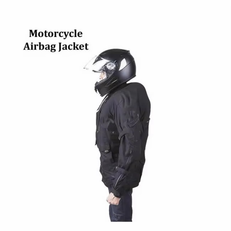 Motorcycle Gear Logo - Inflatable Airbag Motorcycle Jacket With X-Armor