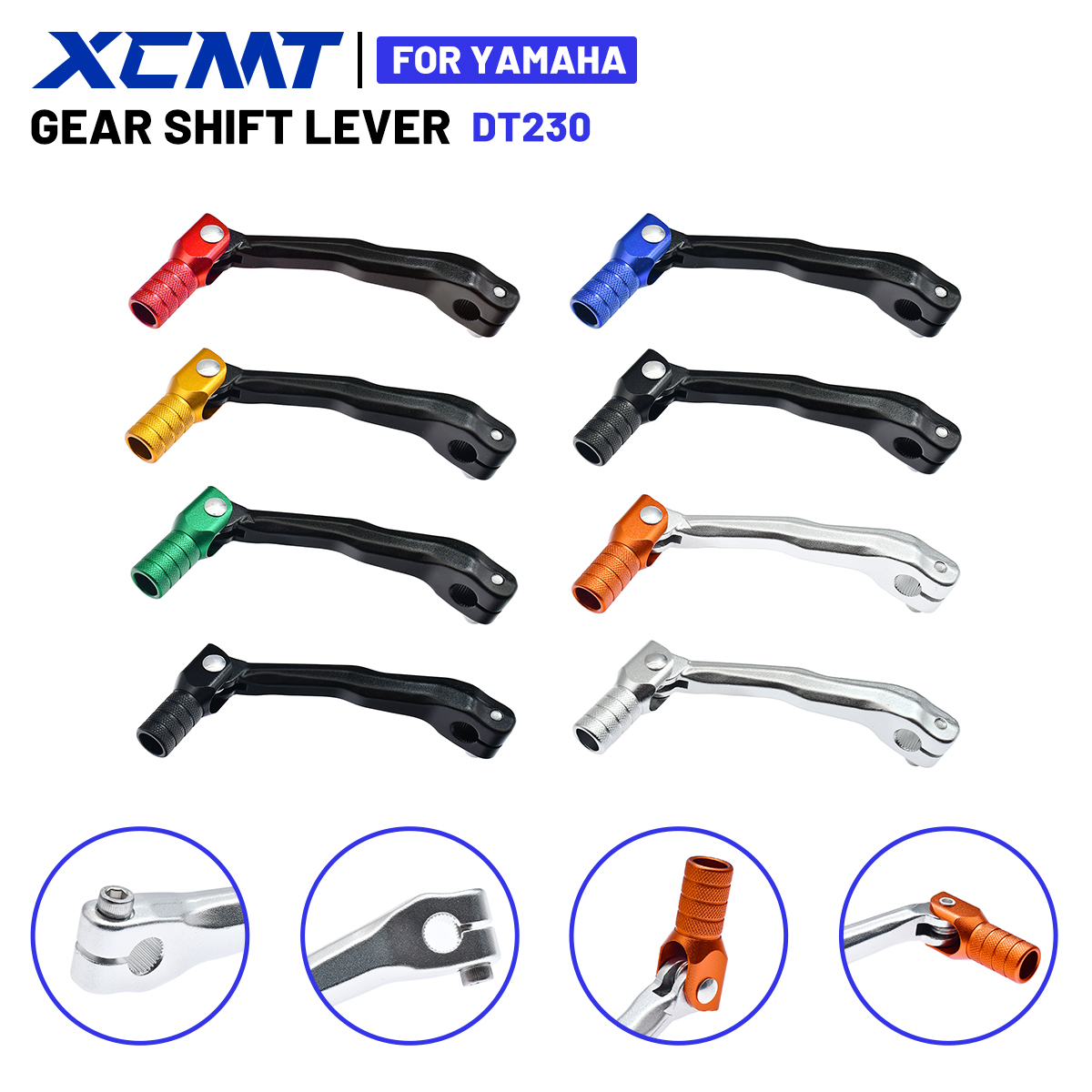 Motorcycle Gear Yamaha - CNC Aluminum Folding Gear Shift Lever