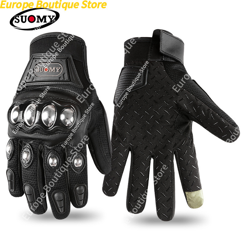 Stainless Steel Anti Fall Off  – обзор и цена Motorcycle Gear Gloves