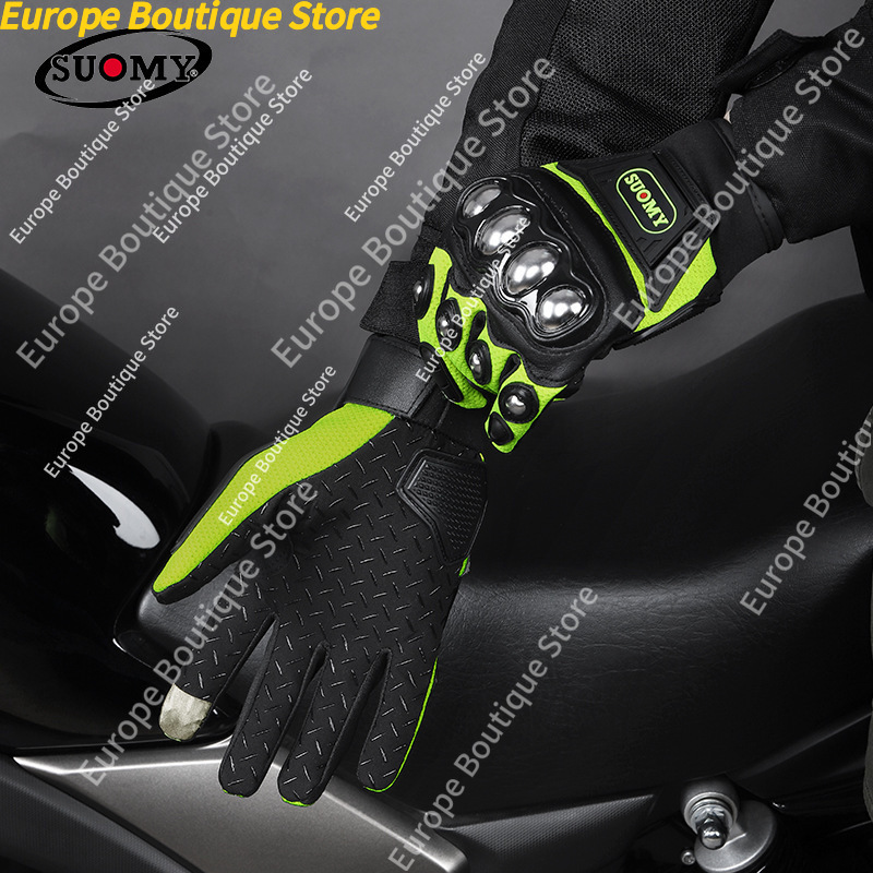 Stainless Steel Anti Fall Off  – обзор и цена Motorcycle Gear Gloves