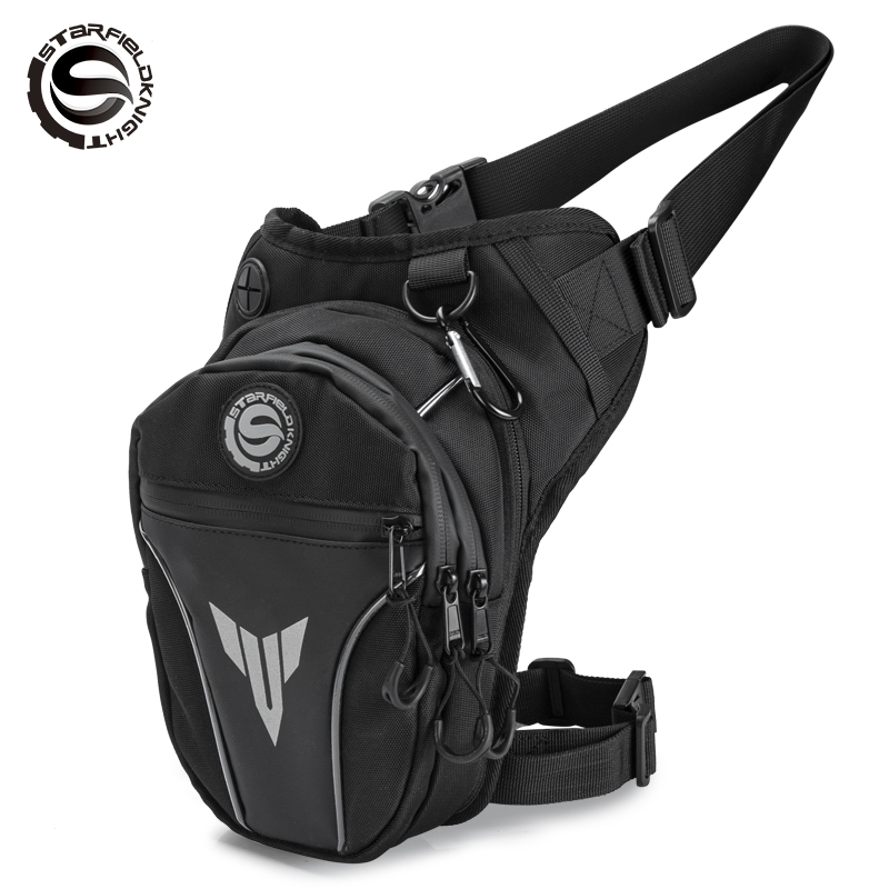 SFK Black Motorcycle Drop Leg  – обзор и цена Motorcycle Gear Logo