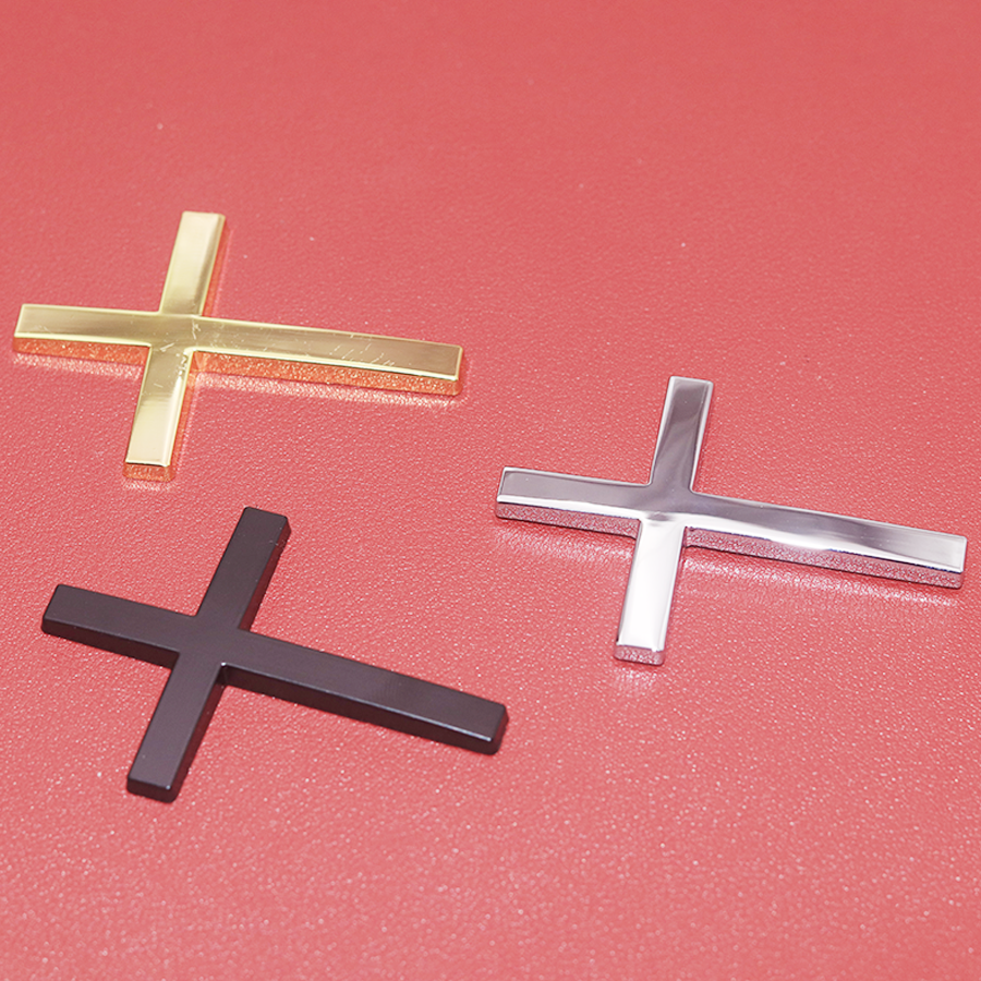 Black Silver Gold Cross Chrome – обзор и цена Motorcycle Gear Logo