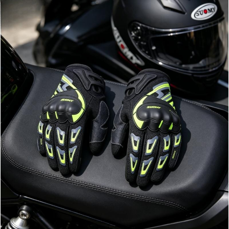 Suomy Pink Breathable Summer T – обзор и цена Motorcycle Gear Gloves