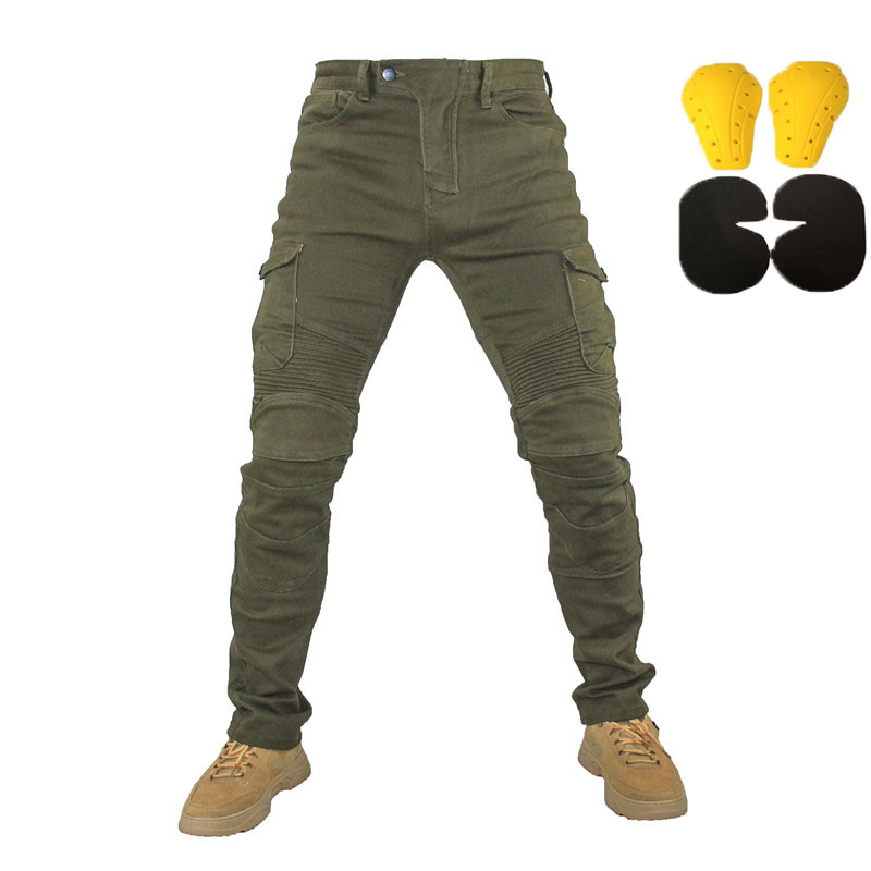 Motorcycle Jeans Pantalones Mo – обзор и цена Motorcycle Gear Jeans