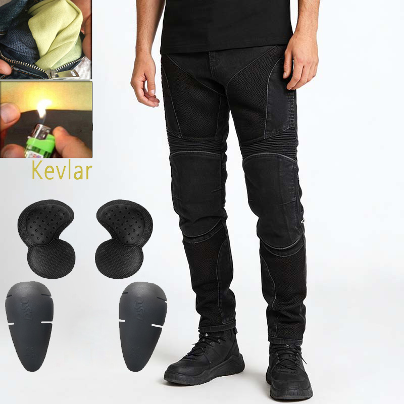 Men Summer Kevlar Motorcycle J – обзор и цена Motorcycle Gear Jeans