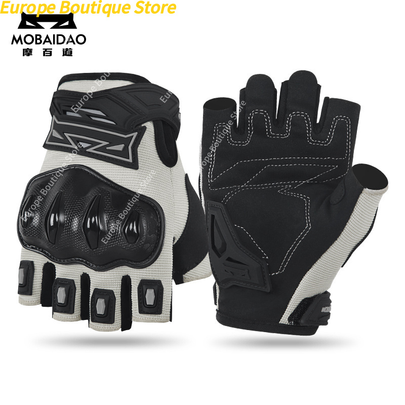 Mobaidao Summer Breathable Hal – обзор и цена Motorcycle Gear Gloves