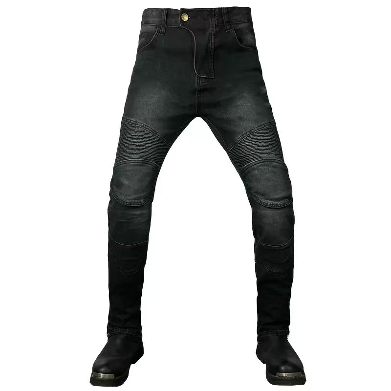 New Motocross Black Gray Pants – обзор и цена Motorcycle Gear Jeans