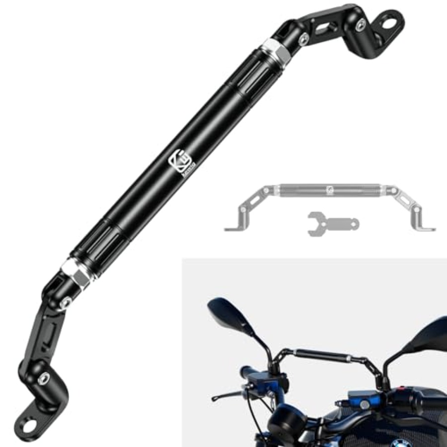 Motorcycle Cross Bar Fit M10 a – обзор и цена Mirror Extender Bar