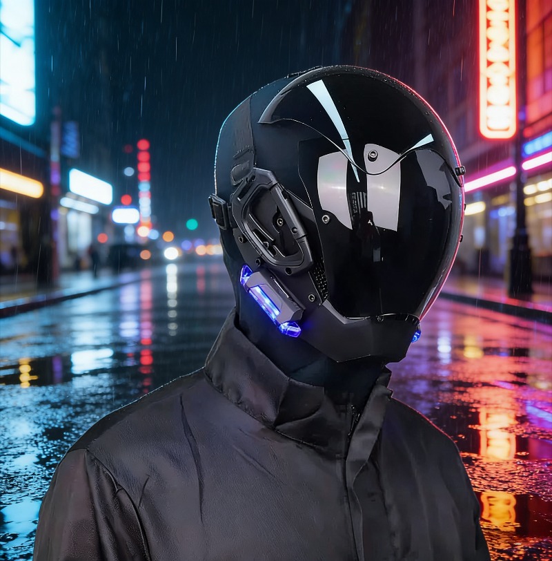 Tech Mecha Helmet Cyberpunk Ma – обзор и цена Helmet Full Face