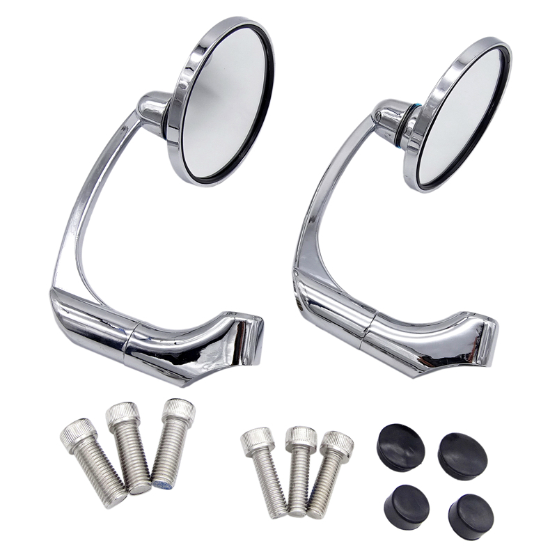 1 Pair 10mm Motorcycle Chrome  – обзор и цена Mirror Extender Bar