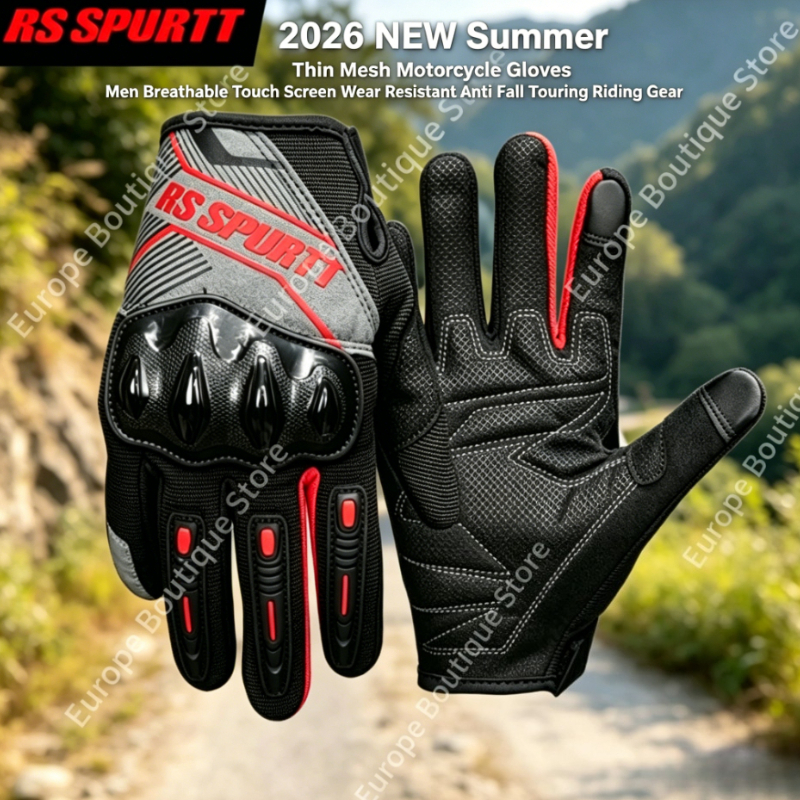 2026 New Summer Thin Mesh Moto – обзор и цена Motorcycle Gear Gloves