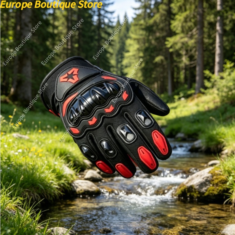 Anti Slip Anti Fall 4 Seasons  – обзор и цена Motorcycle Gear Gloves