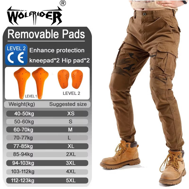 Motorcycle Work Pants Anti Sli – обзор и цена Motorcycle Gear Yellow