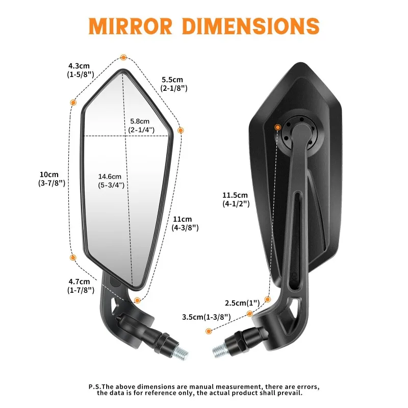 Motorcycle Adjustable Handleba – обзор и цена Mirror Extender Bar