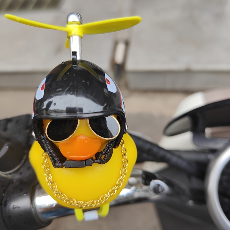 1PC cute yellow duck decoratio – обзор и цена Motorcycle Gear Yellow