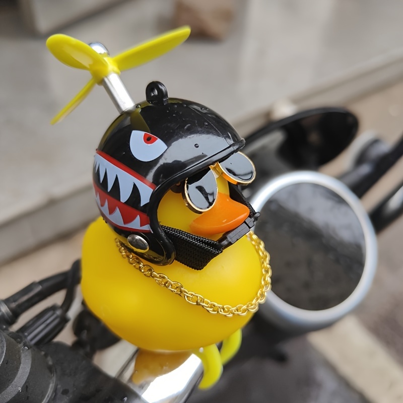 1PC cute yellow duck decoratio – обзор и цена Motorcycle Gear Yellow