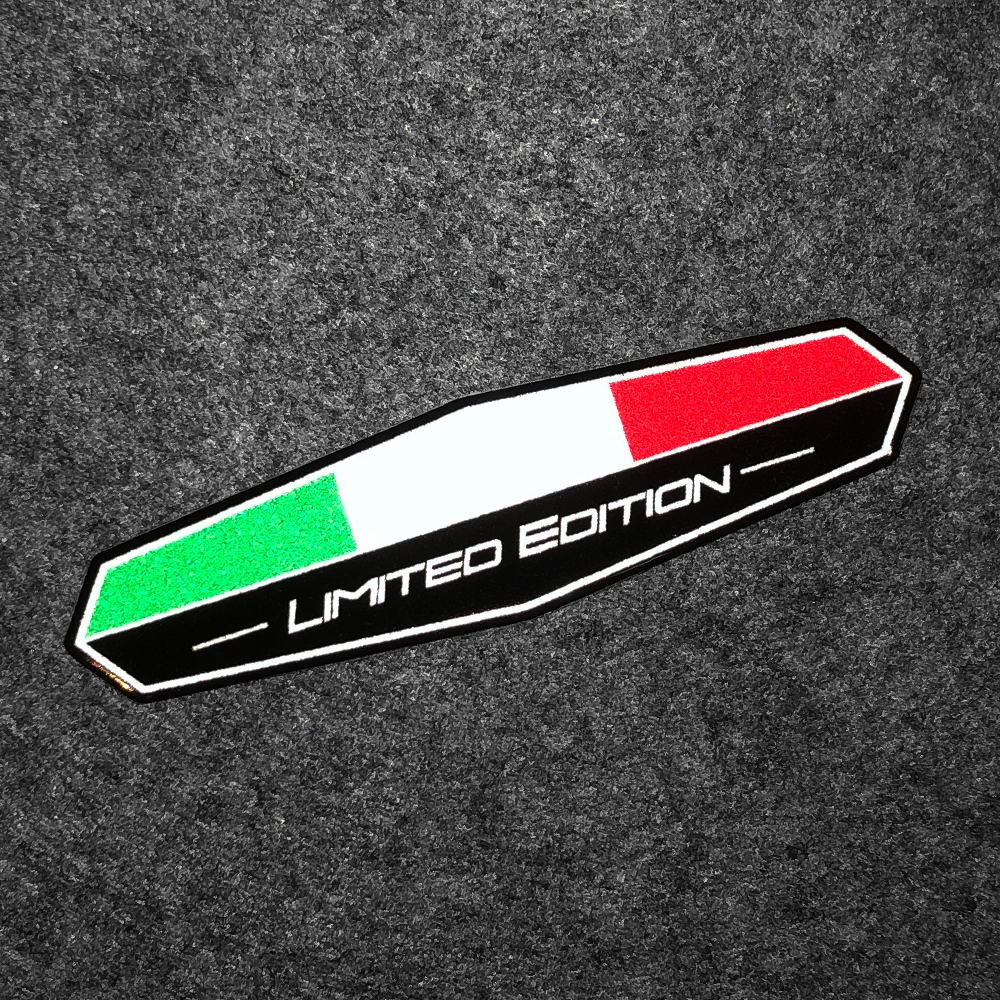 Italy Flag 3D Epoxy Sticker Mo – обзор и цена Motorcycle Gear Logo