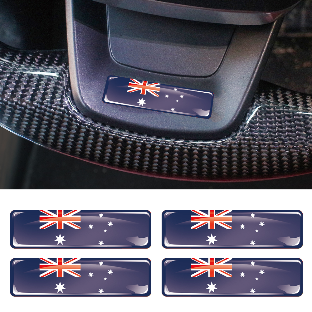 Australia Flag 3D Epoxy Resin  – обзор и цена Motorcycle Gear In Australia